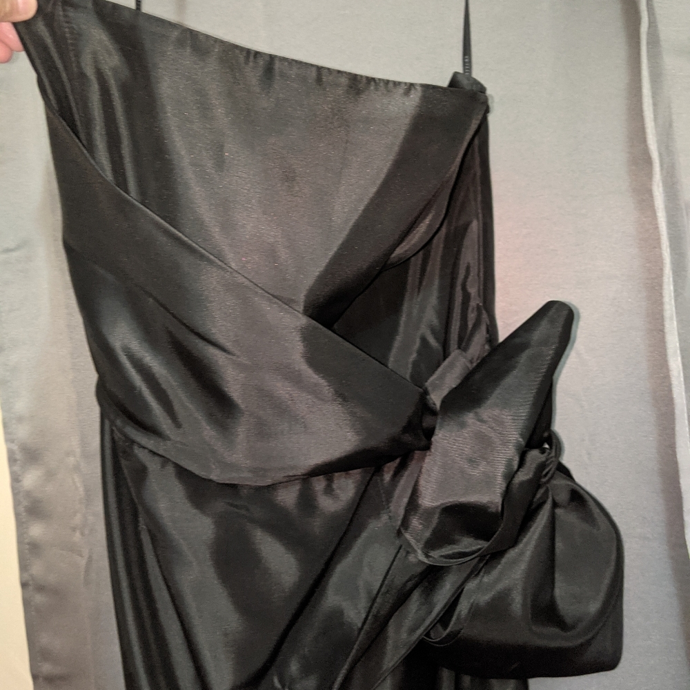 Black evening dress